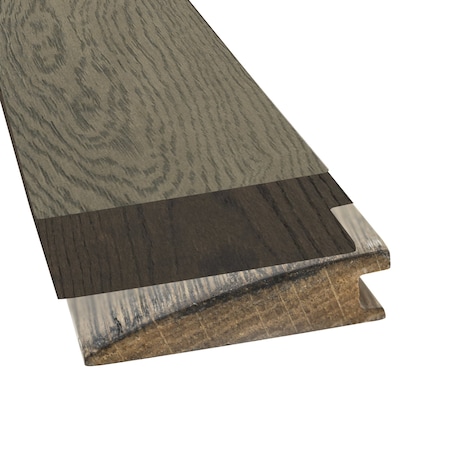 Msi Bourland 0.5 Thick x 2 Wide x 94 Length Engineered Hardwood Surface Reducer Molding ZOR-LVT-TR-0375